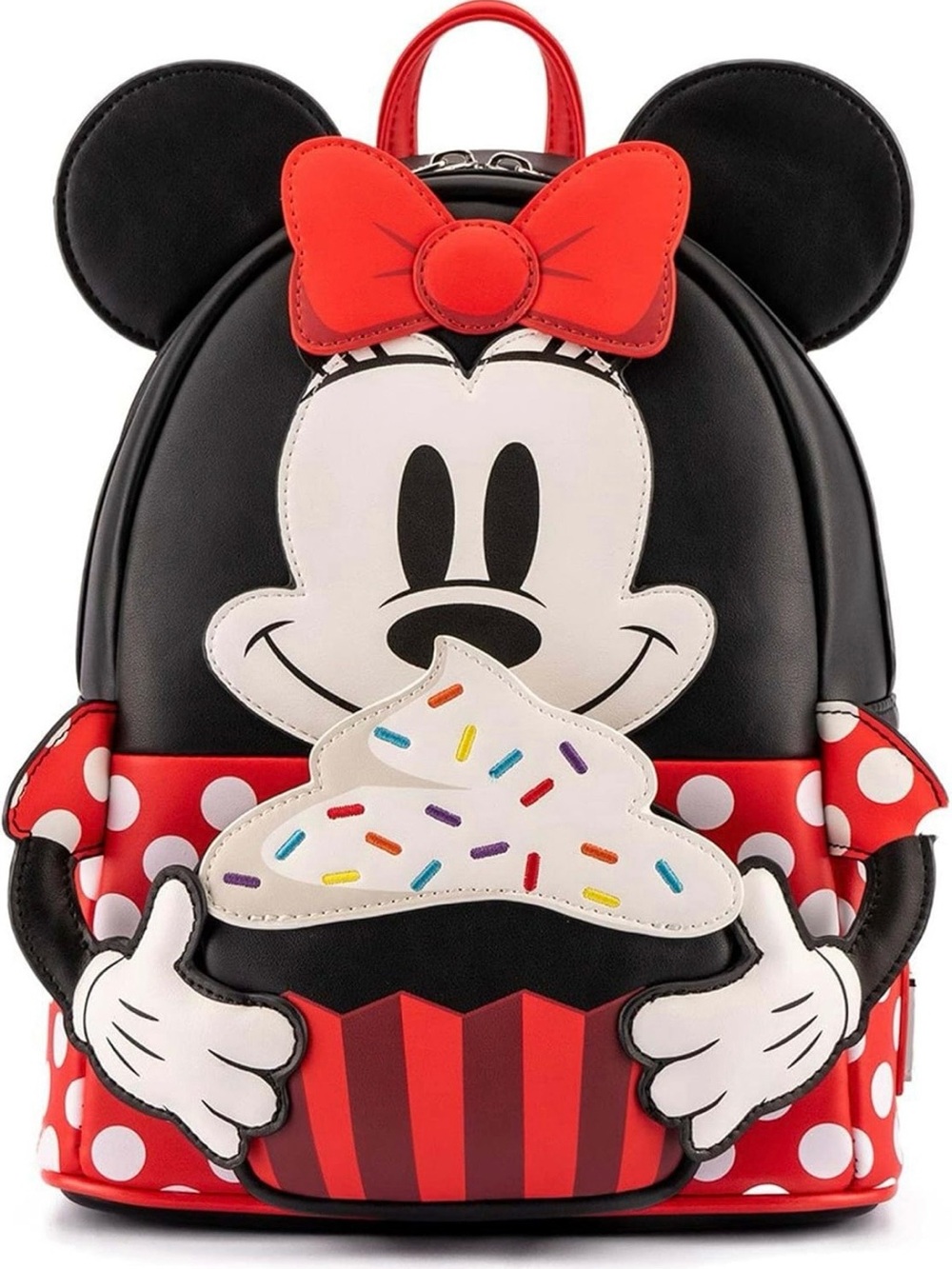 Loungefly Mini Backpack & Wallet - Disney Minnie Mouse Oh My Treats